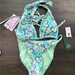 Wild Fable Swim Set - Green and Purple
